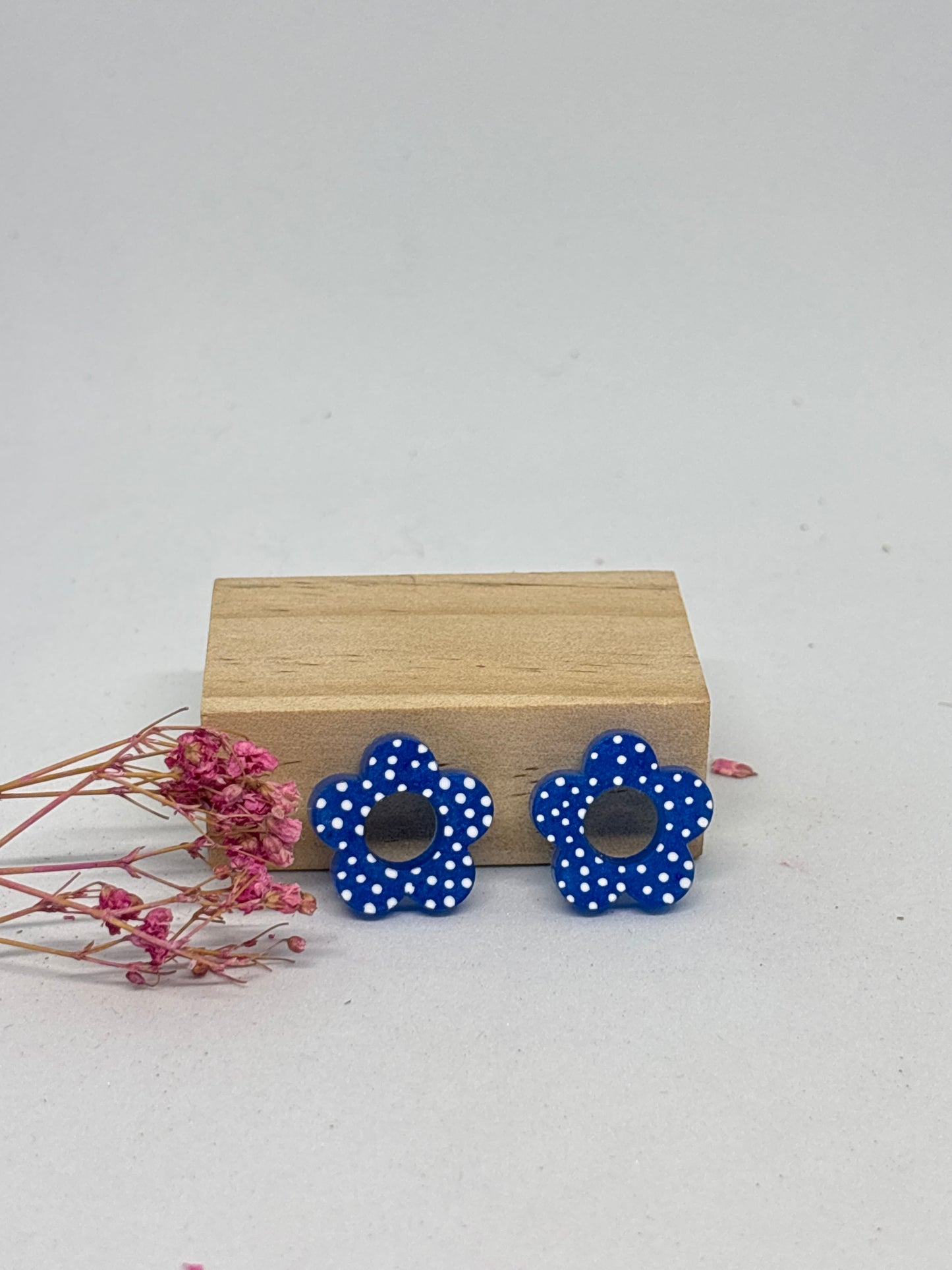 Pampilles Blossom - Deep Blue / blanc