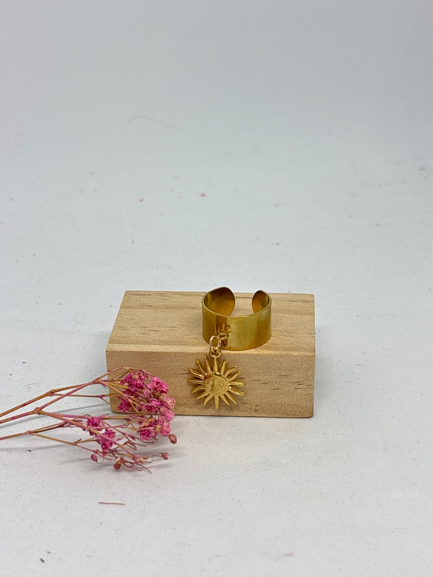 Bague pampille M - soleil