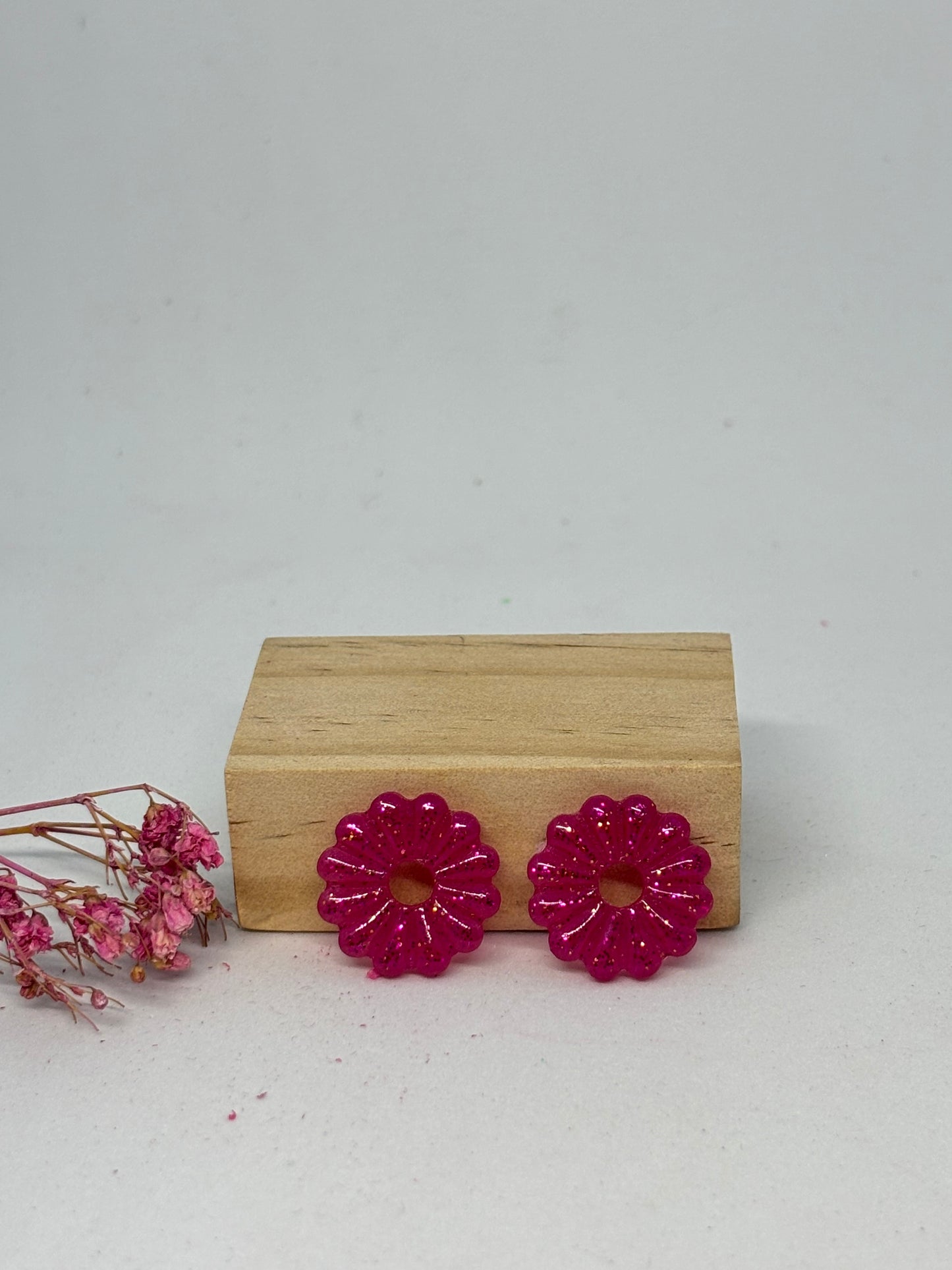 Pampilles Suzette - Magenta + paillettes 4/8