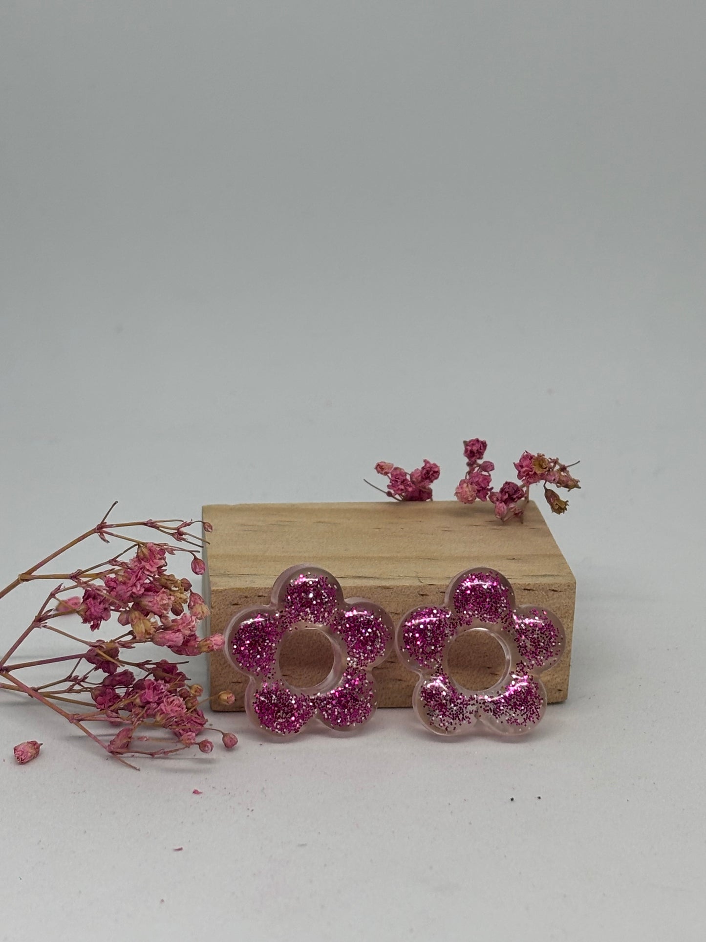 Pampilles Colette - paillettes roses
