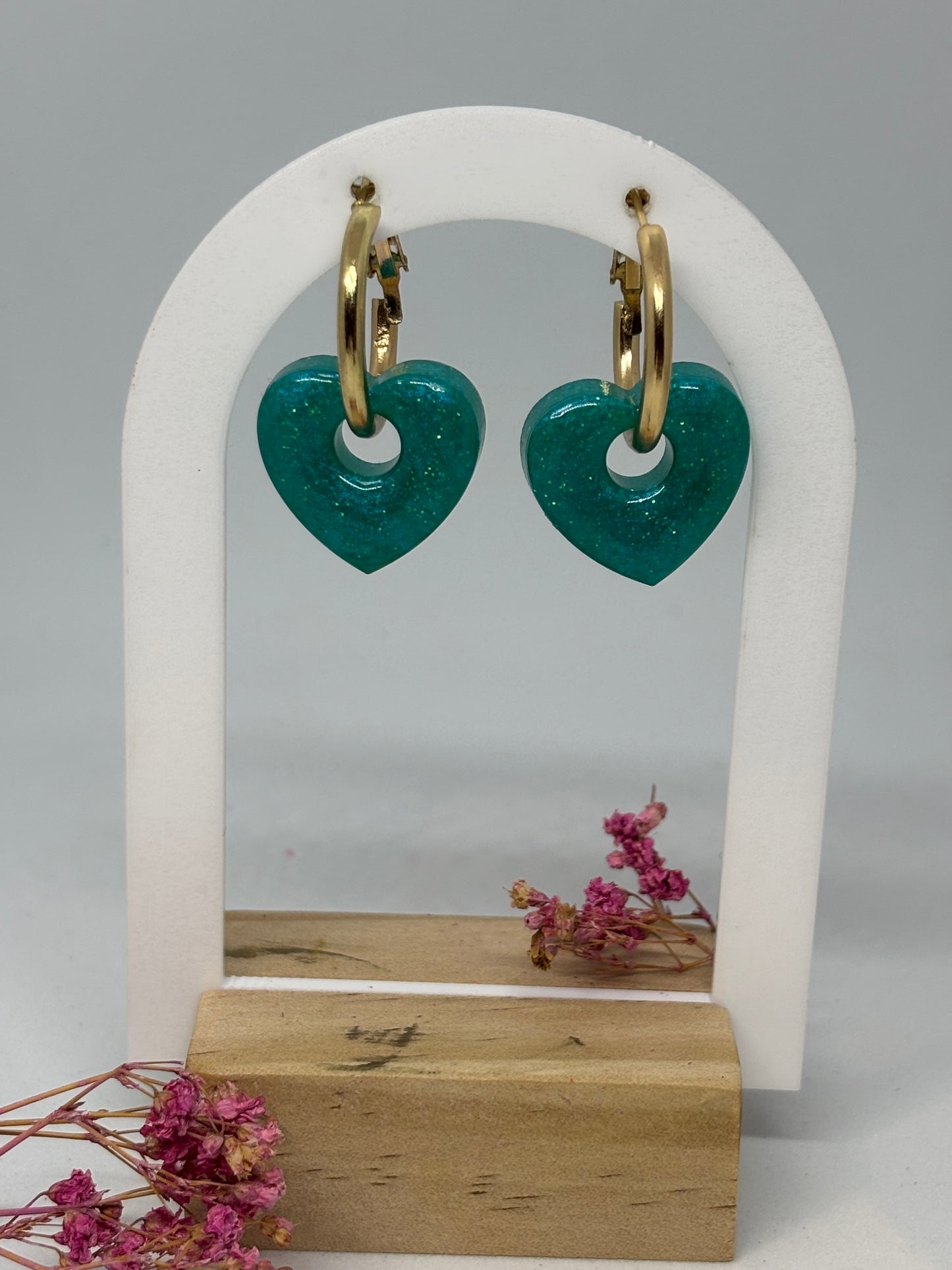 Yvette - Teal / paillette 15