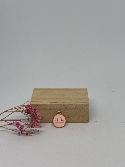 Breloque Signe Astrologique 1,3 cm – Acier inoxydable ✨