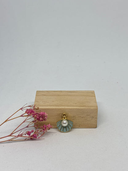 Breloque Palourde 1,3 cm – fantaisie 🐚✨