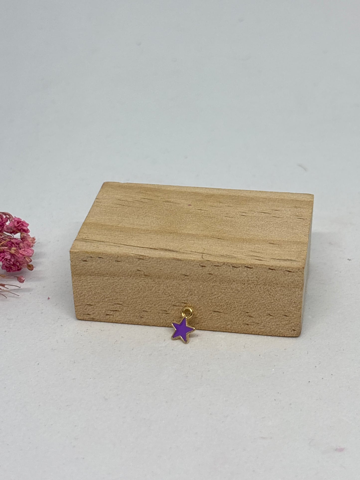 Breloque mini étoile 0,6cm - acier inoxydable ⭐️