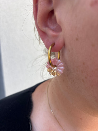 ⭐️ Créoles simples or acier inoxydable 20mm