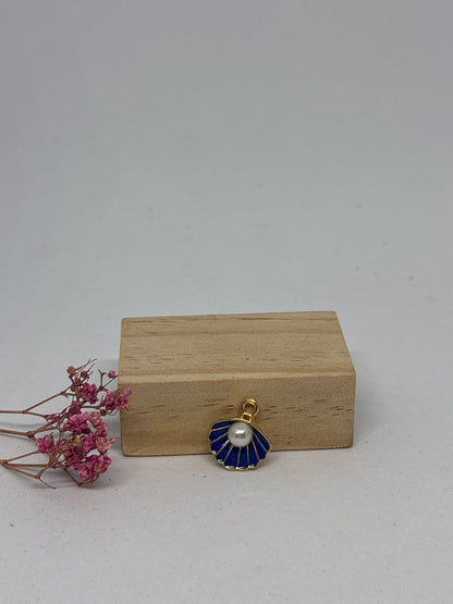 Breloque Palourde 1,3 cm – fantaisie 🐚✨