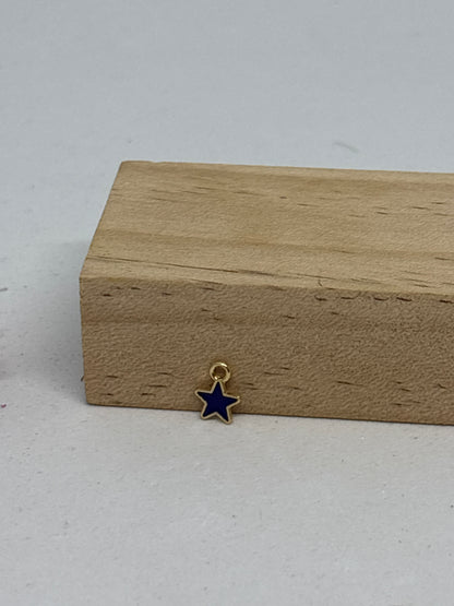Breloque mini étoile 0,6cm - acier inoxydable ⭐️