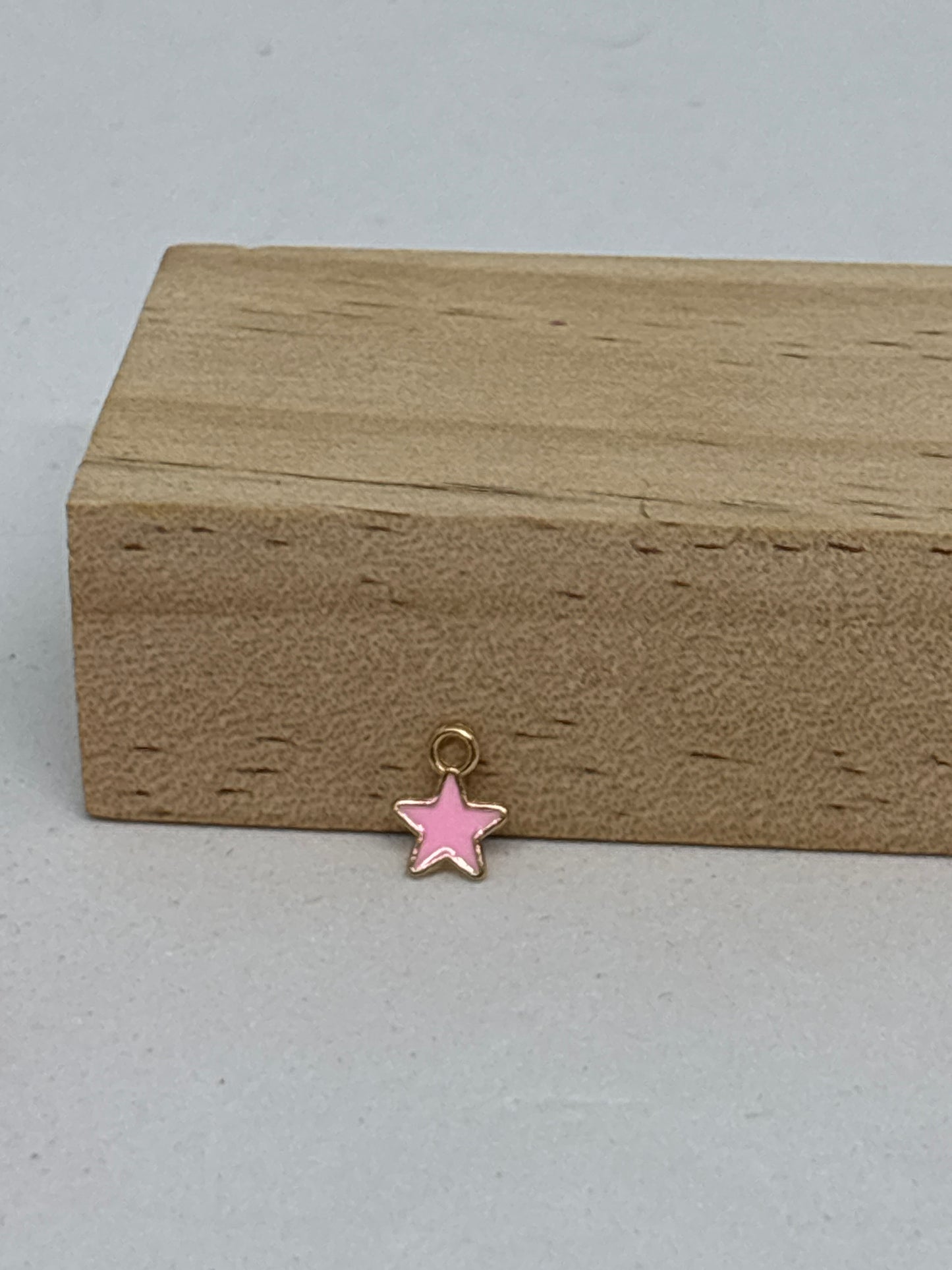 Breloque mini étoile 0,6cm - acier inoxydable ⭐️