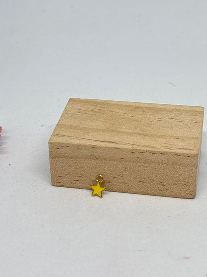 Breloque mini étoile 0,6cm - acier inoxydable ⭐️