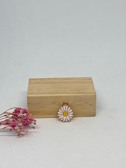 Breloque tournesol 1,3 cm - acier inoxydable 🌻