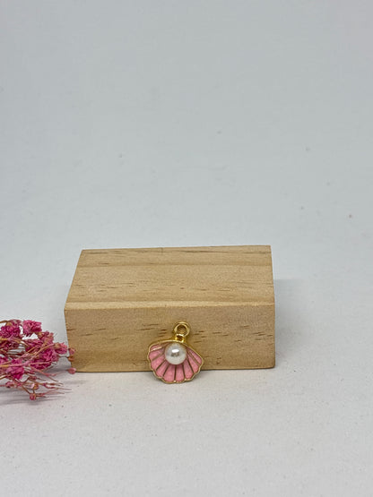 Breloque Palourde 1,3 cm – fantaisie 🐚✨