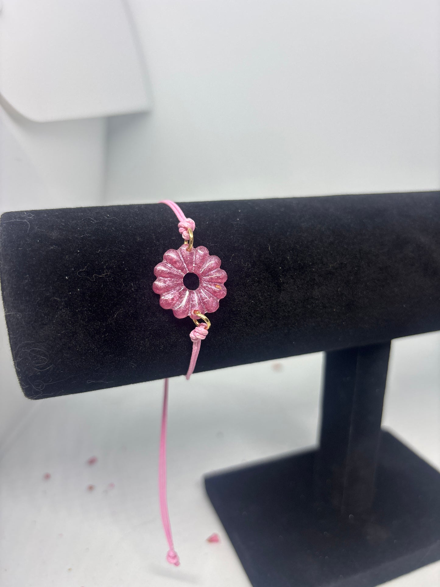 Cordon rose clair - G6
