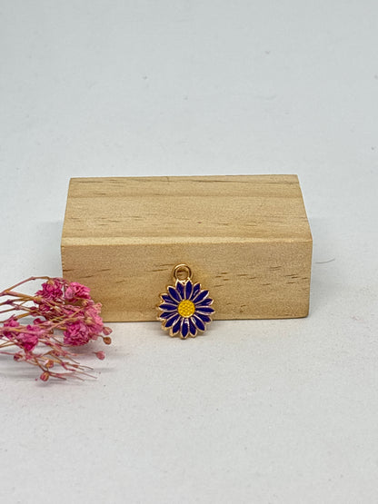 Breloque tournesol 1,3 cm - acier inoxydable 🌻