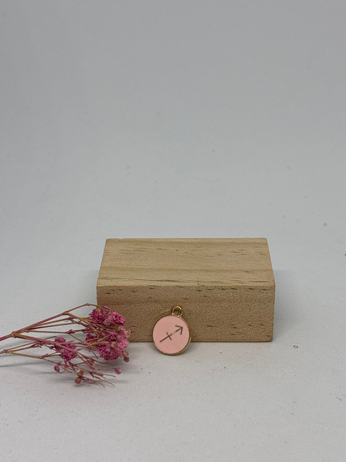 Breloque Signe Astrologique 1,3 cm – Acier inoxydable ✨