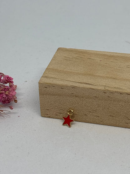 Breloque mini étoile 0,6cm - acier inoxydable ⭐️