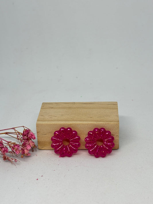 Pampilles Suzette - Magenta + paillettes 4/8