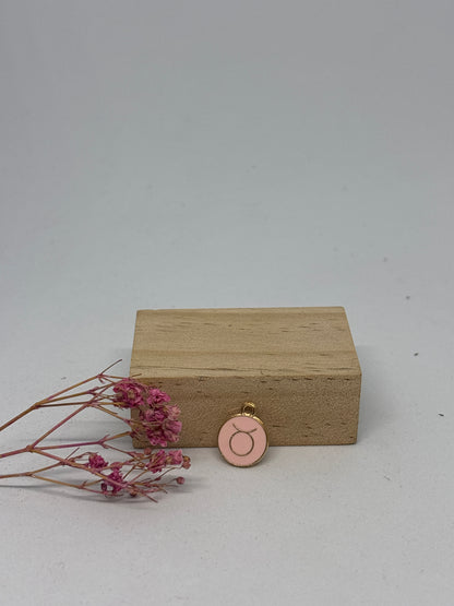 Breloque Signe Astrologique 1,3 cm – Acier inoxydable ✨