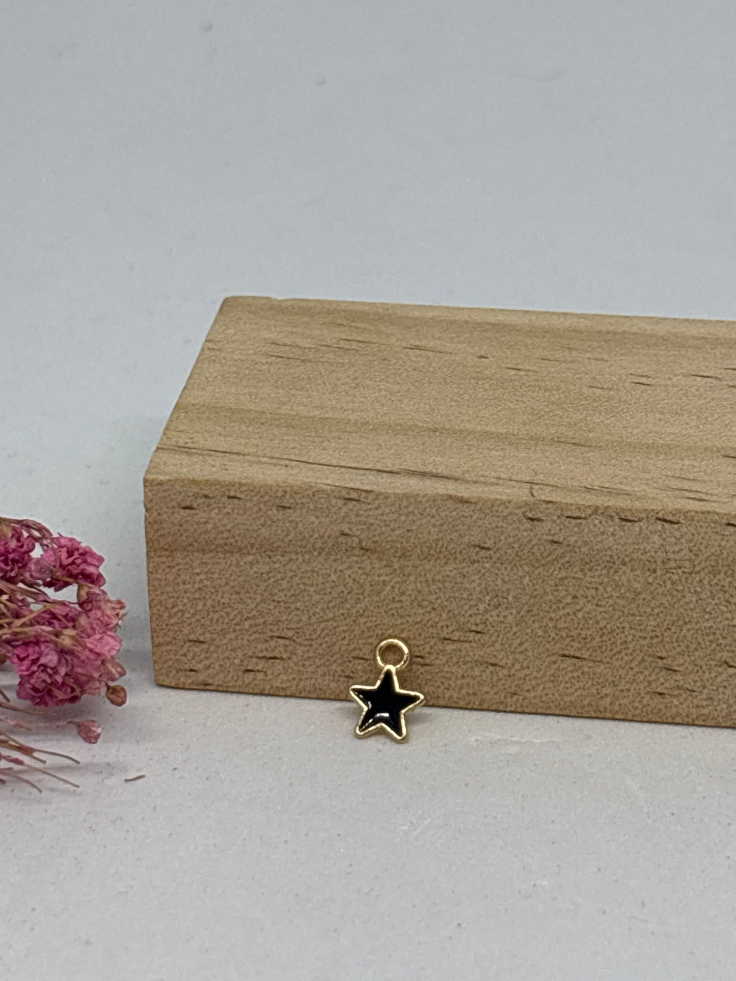 Breloque mini étoile 0,6cm - acier inoxydable ⭐️