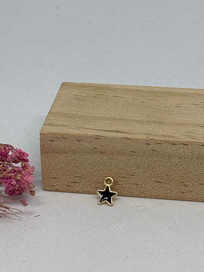 Breloque mini étoile 0,6cm - acier inoxydable ⭐️