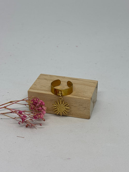 Bague pampille S - soleil