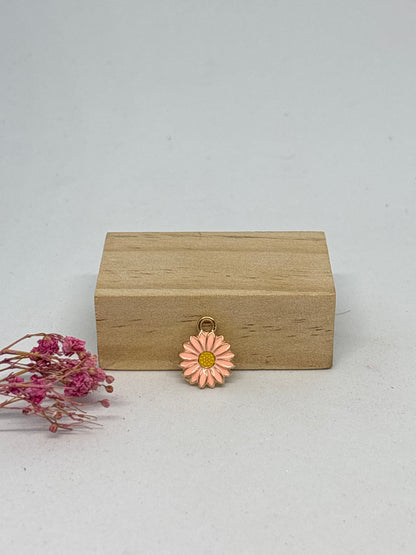 Breloque tournesol 1,3 cm - acier inoxydable 🌻
