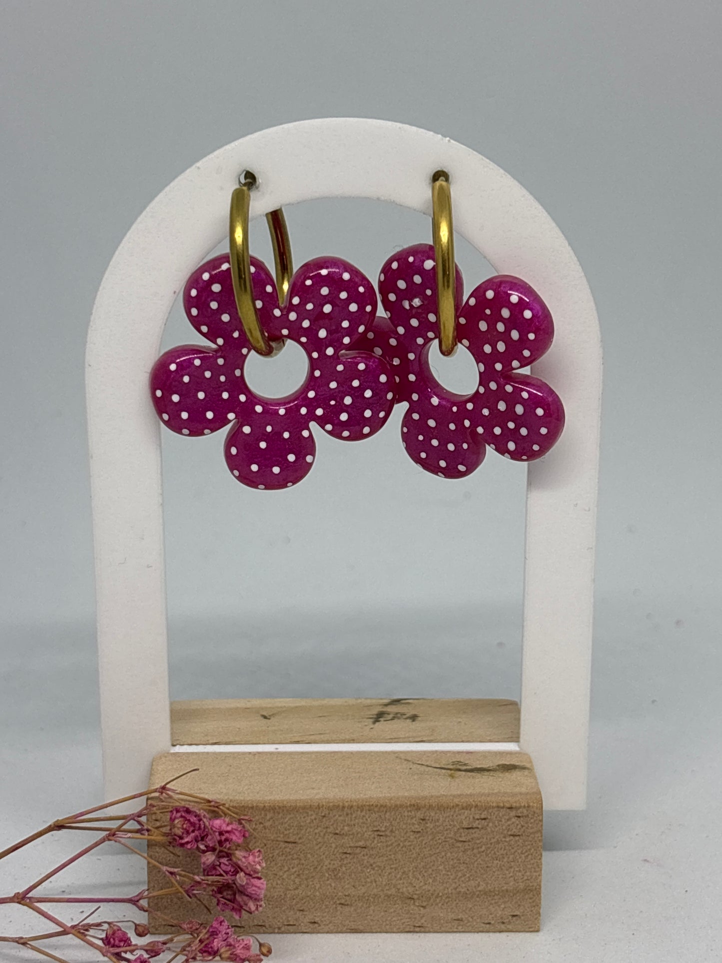 Bernarde - Rose Red / blanc