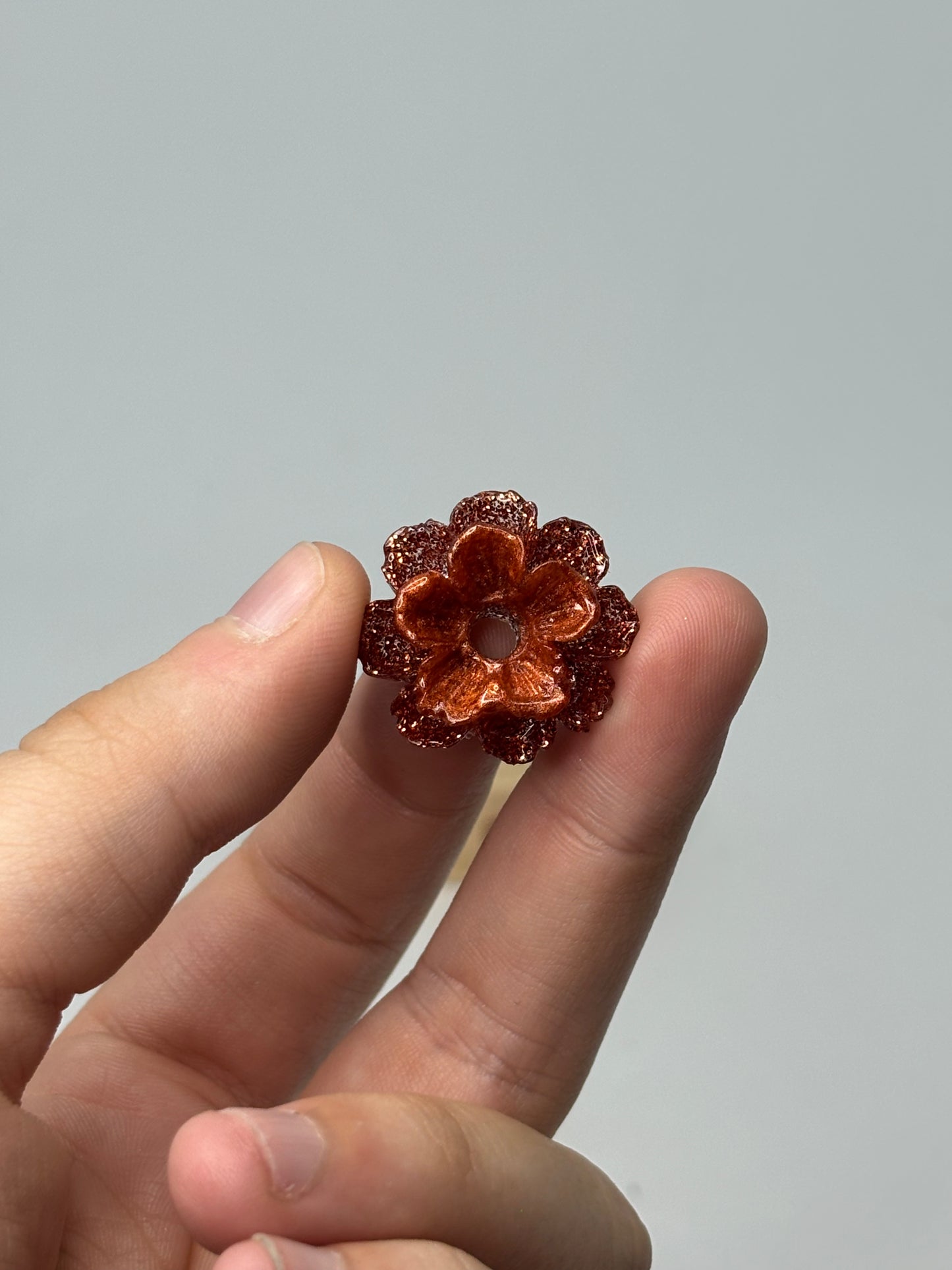 Sidonie - Shiny Copper / Brown Red