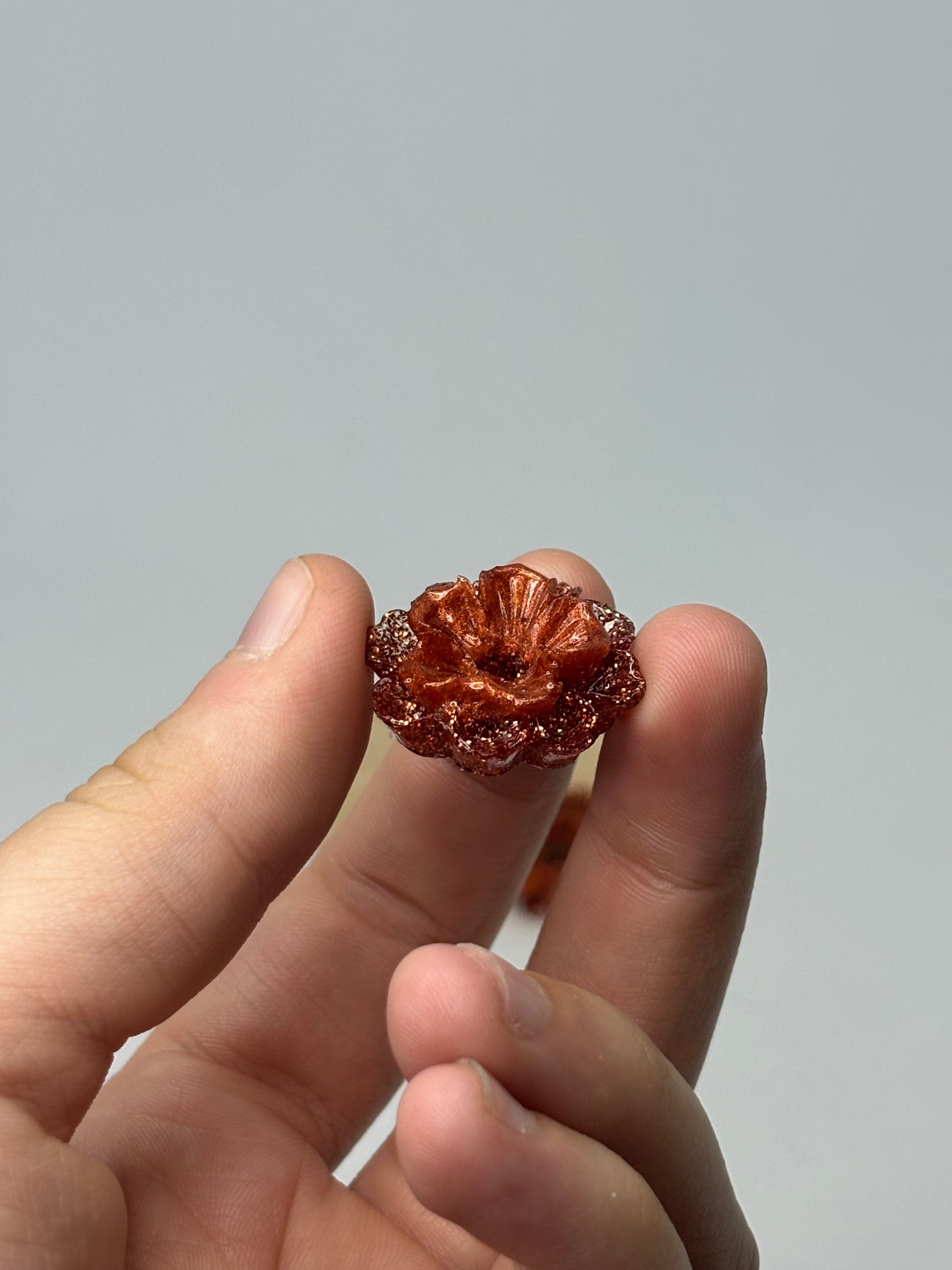 Sidonie - Shiny Copper / Brown Red