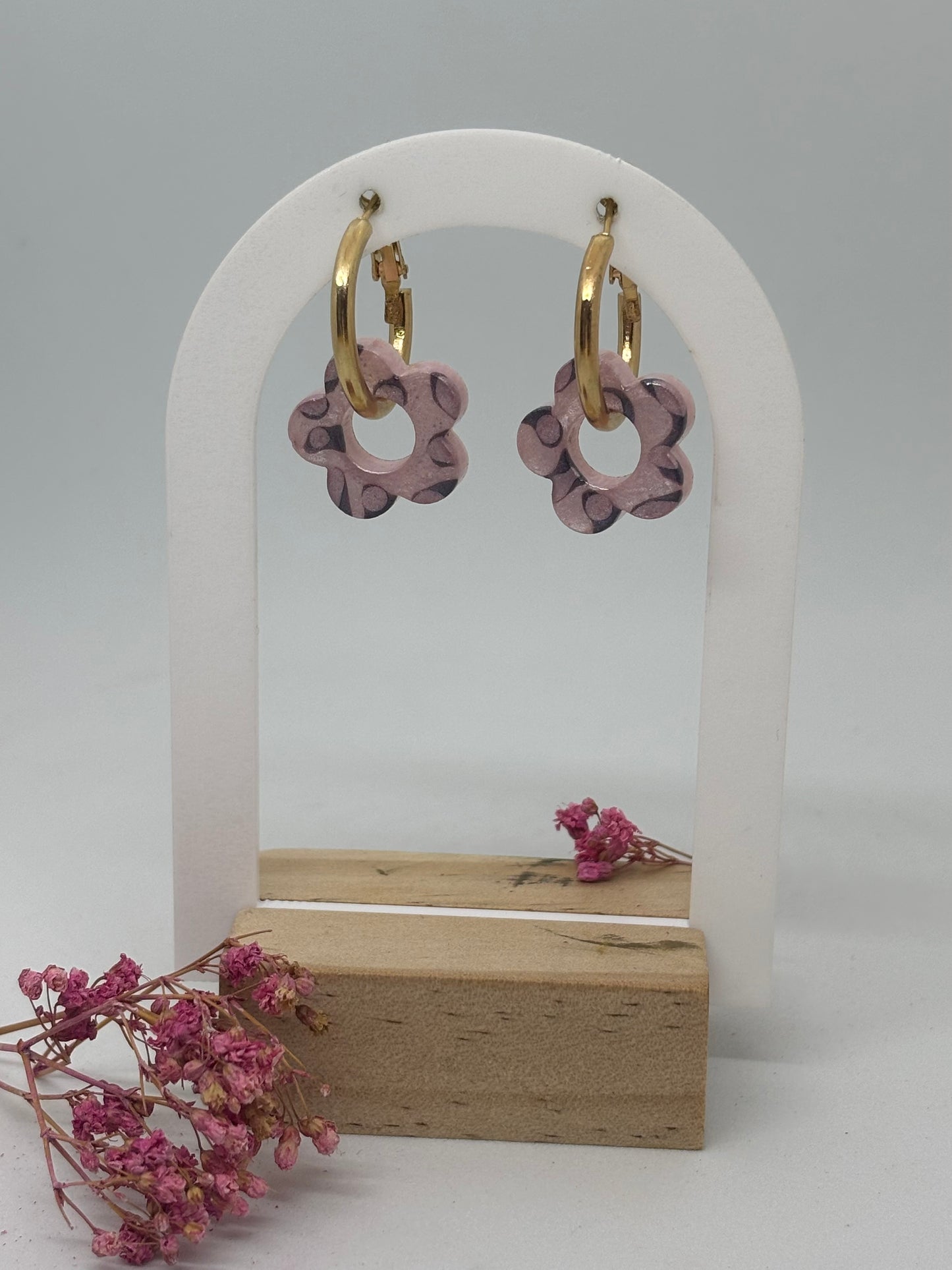 Blossom - Leopard rose clair