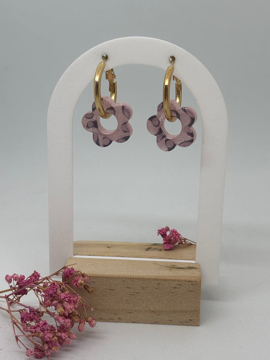 Blossom - Leopard rose clair