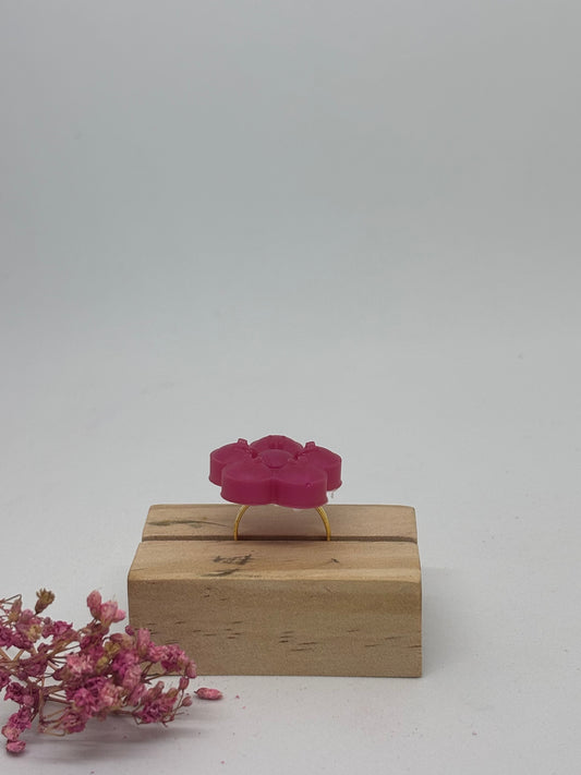 Bague Nikki - Magenta