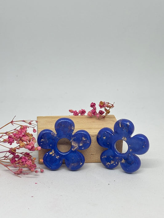 Pampille Bernarde - Blue / feuille d'or