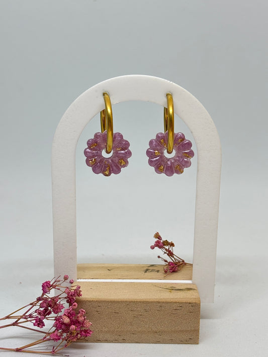 Suzette - Lavender/Feuilles d'or